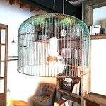 403ノットファウンド - 鳥かごみたいなランプシェード。