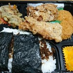 花まる弁当 - のり唐弁当 583円