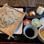 麦や 田なべ - ざるそば食べ比べセット