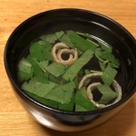 鰻はし本 - 肝吸い