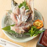 Taste of the Sea of Japan Horse mackerel (sashimi/seared) each