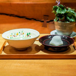 茶香房 長竹 - お菓子とお薄茶のセット