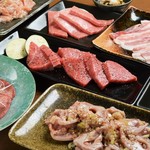 黒毛和牛焼肉と本格もつ鍋 山樹 - 