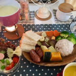 cafeくるり - チーズフォンデュ・サラダ・スープ・デザート付き❤️