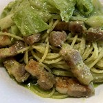 ナガタ店 - 自家製パンチェッタがたっぷりと(*^O^*)