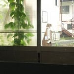 うふcafe - 外は雨