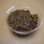 新ばし - オミヤで戴いた自家製の青唐辛子味噌。