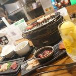 大衆炭火焼肉ジンギスカン ホルモン酒場 風土. - 焼くべし焼くべし‼︎