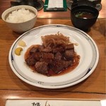レストランちんや亭 - 「サイコロステーキ」
