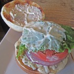 Busboys and Poets - トッピングが多くてケーキが見えない