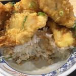 久左衛門・市次郎 - マウンテン鶏天丼断層