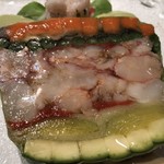 シェ・イノ - オマール海老のガトー仕立て コートドール風