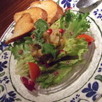 B.地中海 - 3500円のコース　前菜