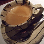 B.地中海 - 3500円のコース　コーヒー