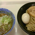 中華蕎麦 とみ田 - つけ麺 チャーシュー味玉のせ