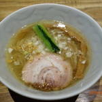 支那そばや 新横浜ラーメン博物館店 - ミニラーメン塩　650円