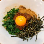 ラーメン火ノ鷺 - はなみち監修  台湾風まぜそば  800円