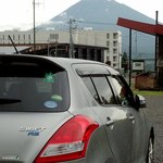 杏ダイニング - "木ニセコ"の駐車場からマッカリヌプリを望む @2019/06/29