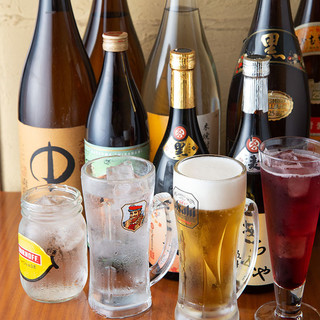 A variety of drink menus ◎All-you-can-drink is available for 980 yen per hour♪