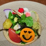 傳 - (2019年6月　訪問)サラダ。