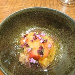 傳 - (2019年6月　訪問)デザートはルバーブでした。