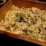 Robatayaki Hamatombo - 〆の炊き込みご飯