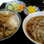 甚平そば処 - 日替わり600円。