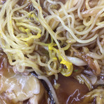 Ryuuhou - 小樽 あんかけ焼きそば ( ´θ｀) 豚肉 醬油味 2玉 並