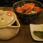 酒菜坊 橋蔵 - だし茶漬け＜鮭・明太子＞
