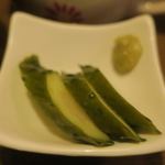 酒菜坊 橋蔵 - だし茶漬け＜明太子＞　ズームアップ