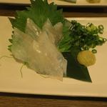 酒菜坊 橋蔵 - 皮はぎ刺　ズームアップ