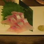 酒菜坊 橋蔵 - かんぱち刺　ズームアップ