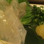 酒菜坊 橋蔵 - 皮はぎ刺　ズームアップ