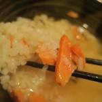 酒菜坊 橋蔵 - だし茶漬け＜鮭＞喰らう