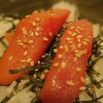 酒菜坊 橋蔵 - だし茶漬け＜明太子＞　ズームアップ