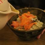 酒菜坊 橋蔵 - だし茶漬け＜鮭＞喰らう