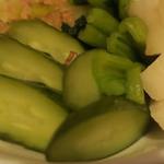 酒菜坊 橋蔵 - お新香盛り合わせ　ズームアップ