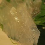 酒菜坊 橋蔵 - 皮はぎ刺　ズームアップ