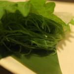 酒菜坊 橋蔵 - 皮はぎ刺　ズームアップ