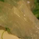 酒菜坊 橋蔵 - 皮はぎ刺　ズームアップ