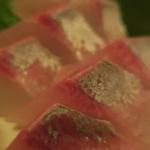 酒菜坊 橋蔵 - かんぱち刺　ズームアップ