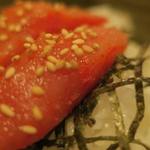 酒菜坊 橋蔵 - だし茶漬け＜明太子＞　ズームアップ