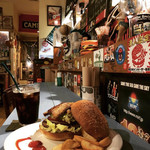 110772486 - 自家製ベーコンバーガー￥９４０
                      アボカドトッピング¥  ？
                      アイスコーヒー¥４００