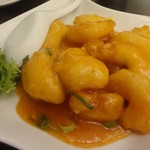 中国料理 シルクロード - 海老チリ