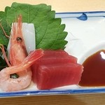 Yajikita - 魚河岸定食のお刺身