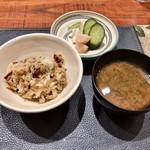 傳 - 食事：ポルチーニ茸ご飯