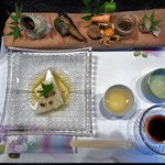 松葉温泉 滝の湯 - 先付け