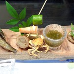 松葉温泉 滝の湯 - 前菜