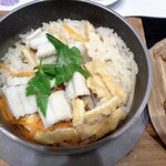 松葉温泉 滝の湯 - 穴子の釜めし