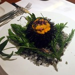 レストラン マノワ - 前菜　積丹ウニ